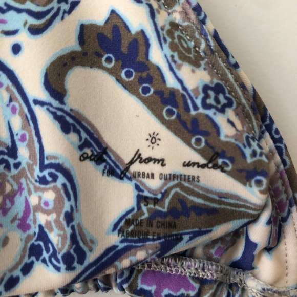 Out From Under String Printed Bikini Top - Picture 3 of 3